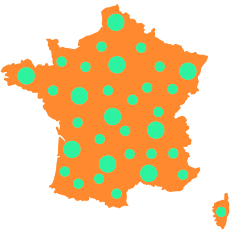 carte france recrutwin